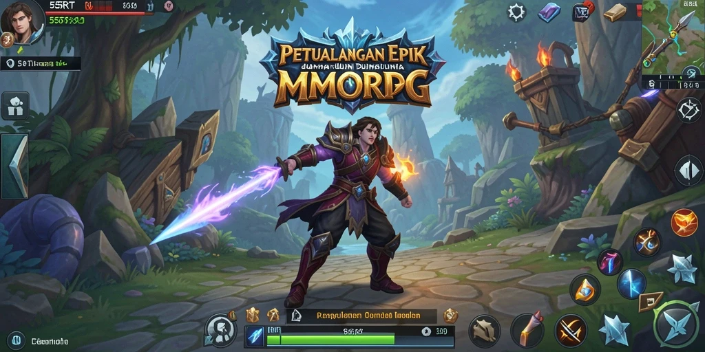 Gameplay seru dengan grafis memukau di 55RT.