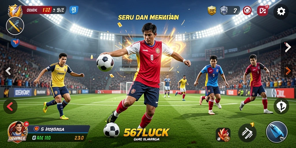 Tampilan gameplay menantang dan menarik dalam 567LUCK.