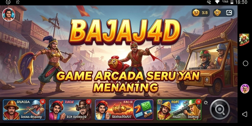 Screenshot gameplay BAJAJ4D dengan tampilan yang menarik dan menantang.