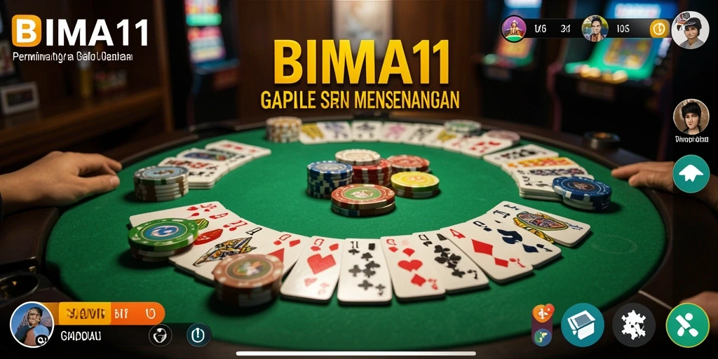 Tampilan gameplay BIMA11 yang seru dengan teman-teman.