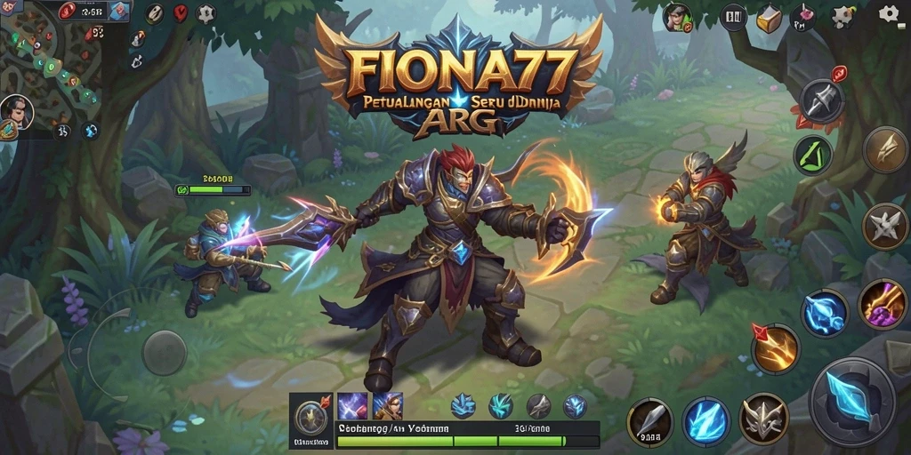 Tampilan gameplay seru dan menegangkan di FIONA77.