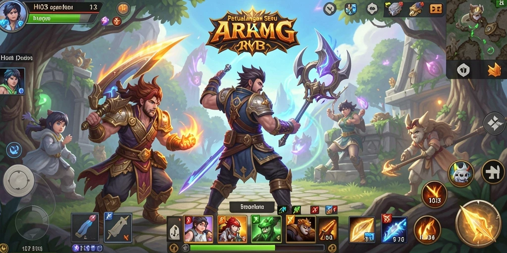 Gameplay seru H03 dalam aksi penuh petualangan.