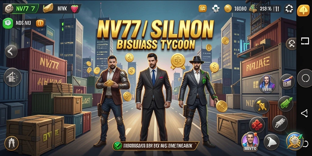 Tangkapan layar gameplay NV77 yang menarik dan dinamis.