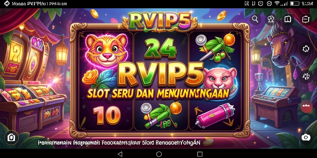 Tampilan menarik dari gameplay Slot di RVIP5.