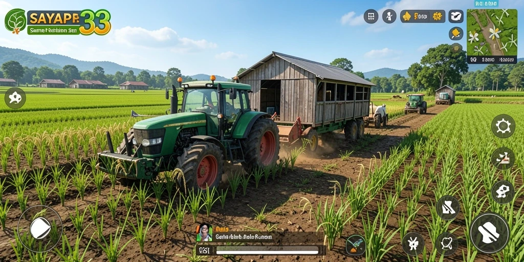 Gameplay menawan dan interaktif dari SAYAP33 dalam dunia pertanian.