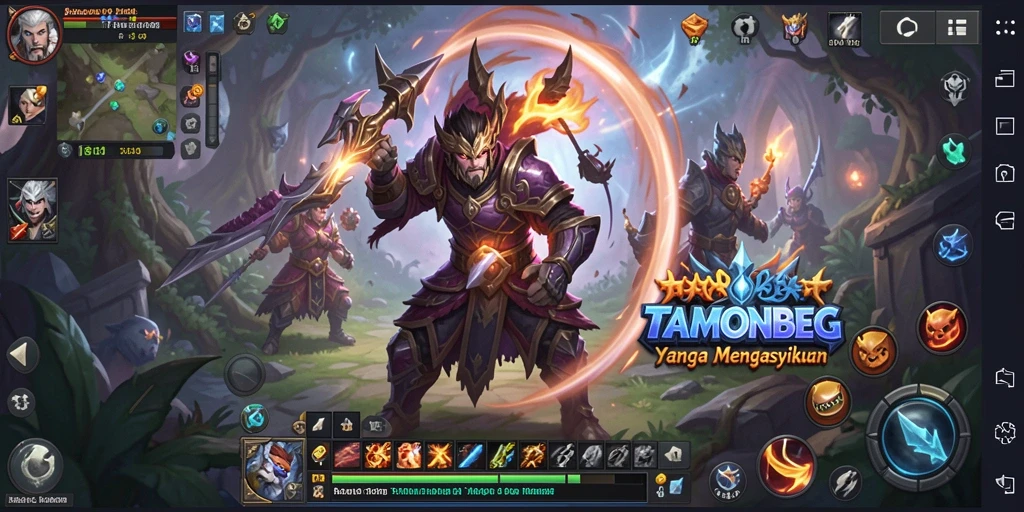 Tampilan gameplay <strong>TAWONBET</strong> yang menarik dan penuh aksi.